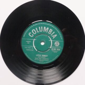 Nina & Frederik Little Donkey 7" Columbia DB4536 EX 1960 green label