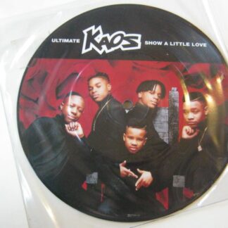 Ultimate Kaos Show A Little Love 7"PD Wildcard CARD18 EX 1995 7" picture disc in pvc sleeve