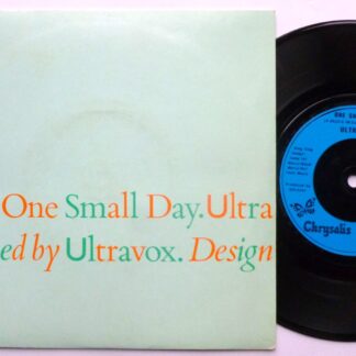 Ultravox One Small Day 7" Chrysalis VOX2 EX/EX 1984 picture sleeve
