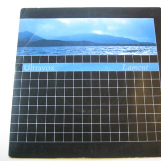Ultravox Lament 7" Chrysalis UV2 EX/EX 1984 picture sleeve