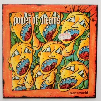 Power Of Dreams Cathy's World 7" Lemon LEM008 EX/EX 1993 picture sleeve