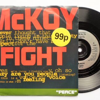 McKoy Fight 7" Rightrack TUM1 EX/EX 1993 picture sleeve