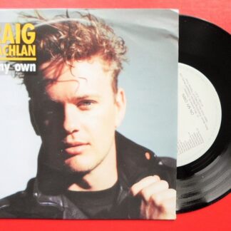Craig McLachlan On My Own 7" Epic 6584677 EX/EX 1991 picture sleeve