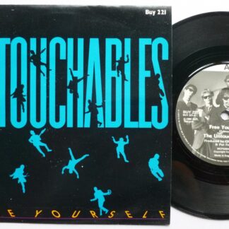 Untouchables Free Yourself 7" Stiff BUY221 EX/VG+ 1984 picture sleeve