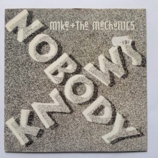 Mike & Mechanics Nobody Knows 7" WEA U7602 EX/EX 1989 picture sleeve
