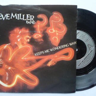 Steve Miller Keeps Me Wondering Why 7" Mercury STEVE4 EX/EX 1982 picture sleeve, as Steve Miller Band