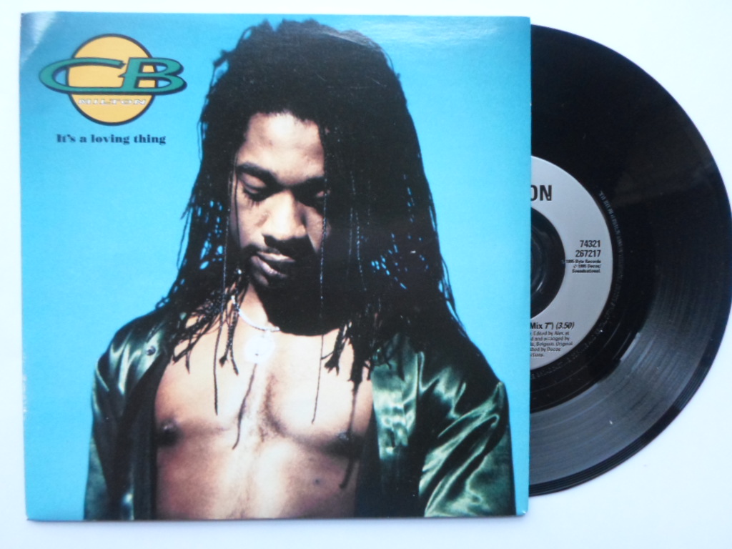 CB Milton It's A Loving Thing 7" Logic 267217 EX/EX 1995 picture sleeve