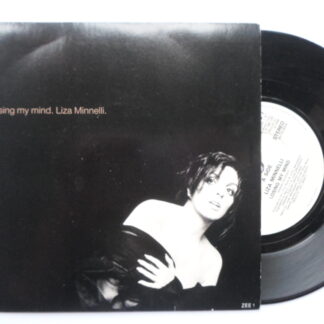 Liza Minnelli Losing My Mind 7" Epic ZEE1 EX/EX 1989 picture sleeve