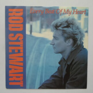 Rod Stewart Every Beat Of My Heart 7" Warner Bros W8625 EX/EX 1986 picture sleeve