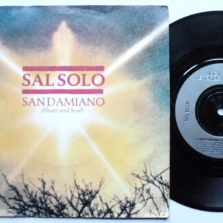 Sal Solo Sandamiano Heart And Soul 7" MCA MCA930 EX/VG 1984 picture sleeve