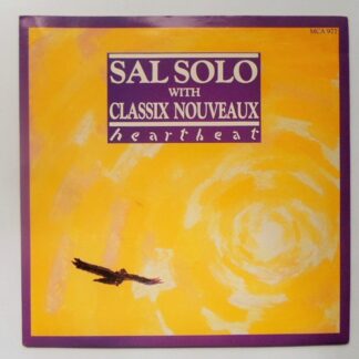 Sal Solo Heartbeat 7" MCA MCA977 EX/EX 1985 picture sleeve