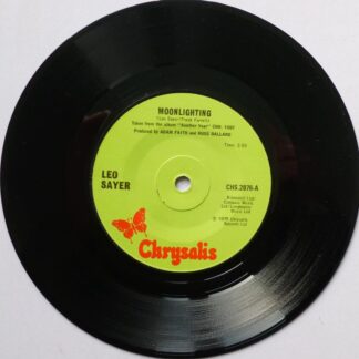 Leo Sayer Moonlighting 7" Chrysalis CHS2076 EX 1975
