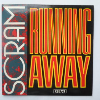 Scram Running Away 7" City Beat CBE729 EX/EX 1988 picture sleeve