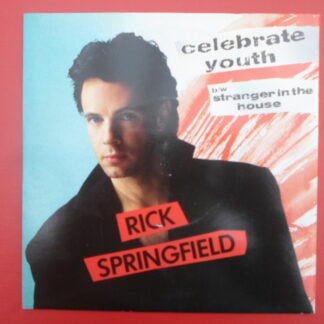 Rick Springfield Celebrate Youth 7" RCA PB49987 EX/EX 1985 picture sleeve
