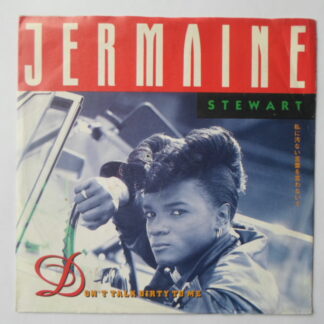 Jermaine Stewart Don't Talk Dirty To Me 7" Siren 111580 EX/VG 1988 picture sleeve, German pressing