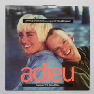Jimmy Somerville Comment Te Dire Adieu 7" London LON241 EX/EX 1989 picture sleeve, a-side featuring June Miles Kingston
