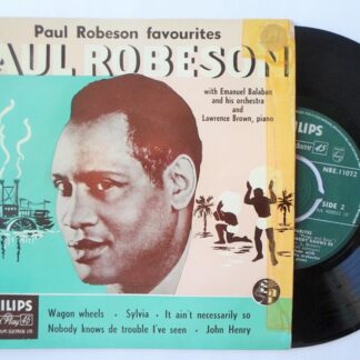 Paul Robeson Favourites EP Philips NBE11072 EX/G 1950s