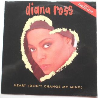 Diana Ross Heart 7" EMI EM261 EX/EX 1991 picture sleeve