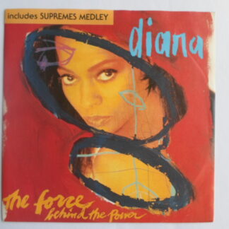 Diana Ross The Force Behind The Power 7" EMI EM221 EX/EX 1991 picture sleeve