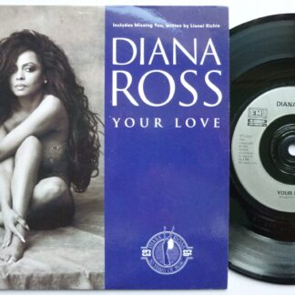 Diana Ross Your Love 7" EMI EM299 EX/EX 1993 picture sleeve