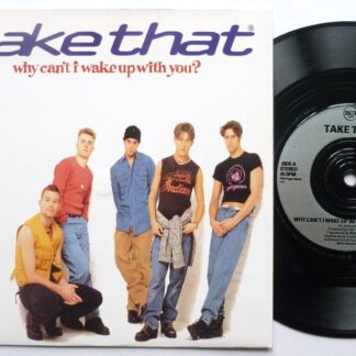 Take That Why Can't I Wake Up With You Radio Edit 7" RCA 133107 EX/EX 1993 picture sleeve