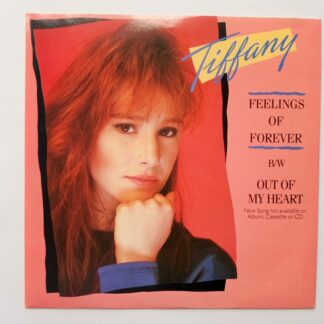 Tiffany Feelings Of Forever 7" MCA TIFF4 EX/EX 1988 picture sleeve