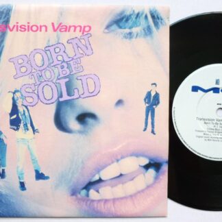 Transvision Vamp Born To Be Sold 7" MCA TVV9 EX /EX 1989 picture sleeve