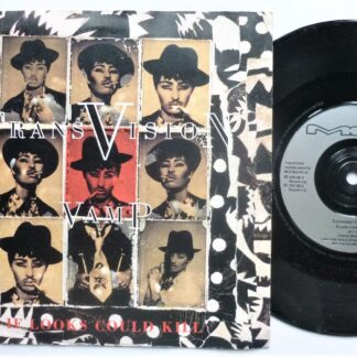 Transvision Vamp If Looks Could Kill 7" MCA TVV11 EX /EX 1991 picture sleeve
