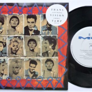 Transvision Vamp I Just Wanna B With U 7" MCA TVV10 EX /EX 1991 picture sleeve