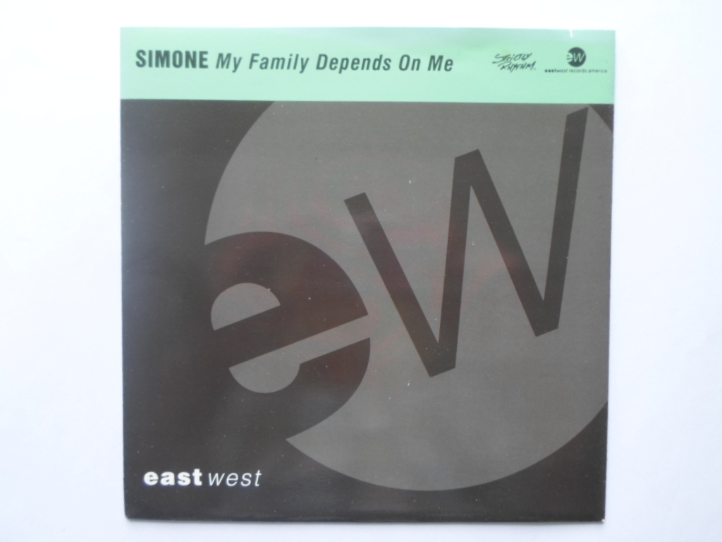 Simone My Family Depends On Me 7" EastWest A8678 EX/EX 1992 picture sleeve