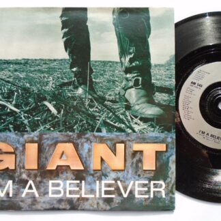 Giant I'm A Believer 7" A&M AM546 EX/EX 1989 picture sleeve