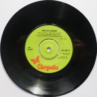 Leo Sayer Long Tall Glasses 7" Chrysalis CHS2052 EX 1974 picture sleeve