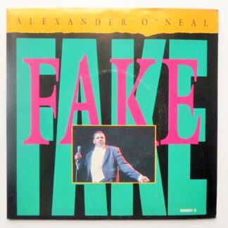 Alexander O'Neal Fake 88 Single Remix 7" Tabu 6529497 EX/EX 1987 picture sleeve