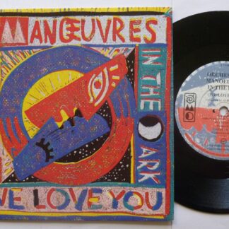 OMD We Love You 7" Virgin VS911 EX/EX 1986 picture sleeve