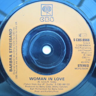 Barbra Streisand Woman In Love 7" CBS SCBS8966 EX 1980