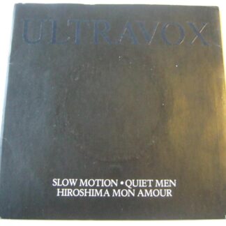 Ultravox Slow Motion 7" Island WIP6691 EX/EX 1980s picture sleeve