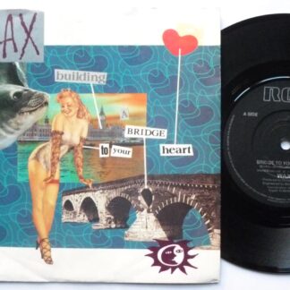 Wax Bridge To Your Heart 7" RCA PB41405 VG/VG 1987 picture sleeve