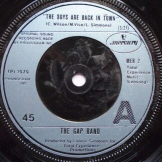 Gap Band The Boys Are Back In Town 7" Mercury MER2 EX 1979