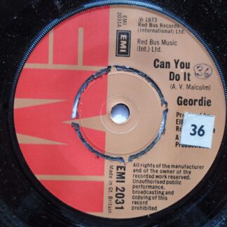 Geordie Can You Do It 7" EMI EMI2031 EX 1973