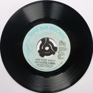 Elis Second Coming Love Chant Part 1 7" Silver Blue SB7302 VG 1976 US pressing