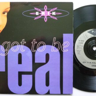 Erik Got To Be Real 7" PWL PWL 278 EX-/EX- 1994 picture sleeve