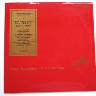 An Operatic Anthology By Eleven Famous Singers LP HMV COLH127 EX/EX 1950s with Ezio Pinza, Rose Bampton & Lawrence Tibbett