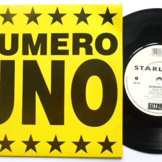 Starlight Numero Uno 7" Citybeat CBE742 EX/EX 1989 picture sleeve