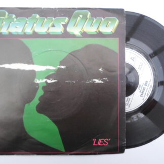 Status Quo Lies 7" Vertigo QUO4 EX/VG 1980 picture sleeve