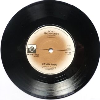 David Soul Don't Give Up On Us 7" Private Stock PVT84 EX 1976