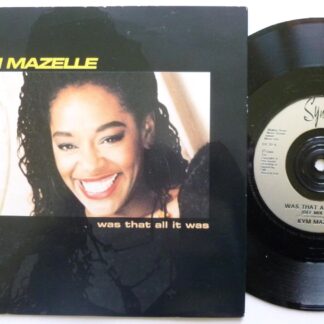 Kym Mazelle Was That All It Was Def Mix Edit 7" Syncopate SY32 EX/EX 1989 picture sleeve