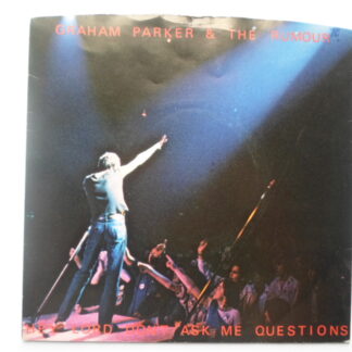 Graham Parker & Rumour Hey Lord Don't Ask Me Questions 7" Vertigo PARK002 EX/VG 1978 picture sleeve, there is writing on the label