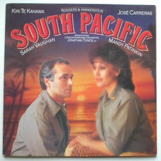 South Pacific LP CBS SM42205 EX/EX 1986 with insert, Dutch pressing, with Kiri Te Kanawa & Jose Carreras