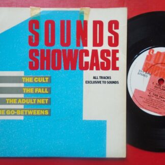 Sounds Showcase 1 EP SHOW1 EX/VG 1987 picture sleeve, with Cult, Fall, Adult Net, Go Betweens