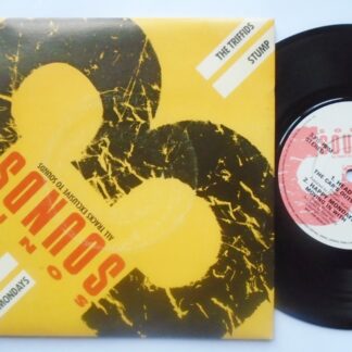 Sonic Sounds EP SONIC3 EX/VG 1987 picture sleeve, with Happy Mondays, Head, Triffids & Stump